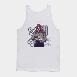 Dr. Grim Reaper Feelgood Pharmacist Tank Top